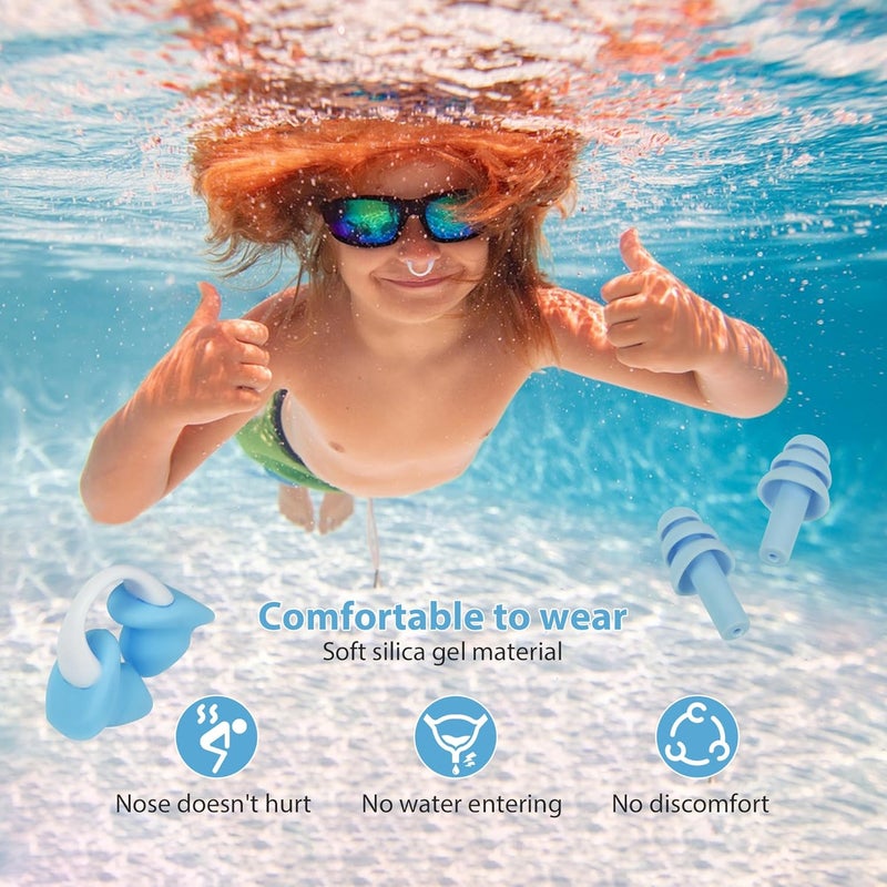 Baypify Nose Plugs for Swimming for Kids,Painless Nose Clip for Swimming, Ensure Comfort and Safety in The Water (Age 4-7) - Image 2